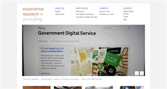 Desktop Screenshot of experienceresearch.com